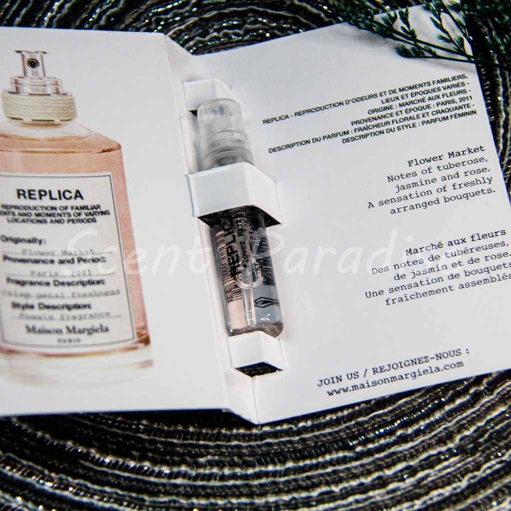 Flower Market, 2012 Tester Parfum 1.5ml Wewangian Parfum Botol/Sampel Parfum/Vial Parfum Original