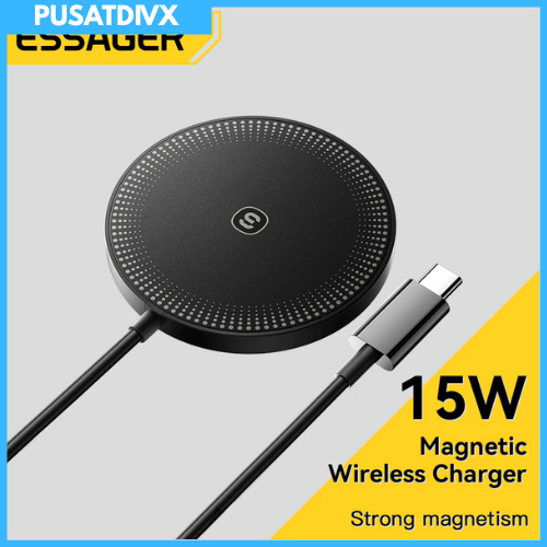 SANJI ESSAGER WIRELESS PHONE CHARGER UNIVERSAL MAGNETIC CHARGING 15W