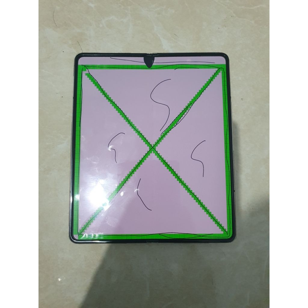 Lcd samsung z fold 4 include frame gold