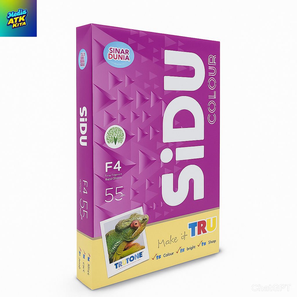 

SINAR DUNIA Kertas F4 55gsm 1 Rim (500 Lembar) Kertas F4 / Rim