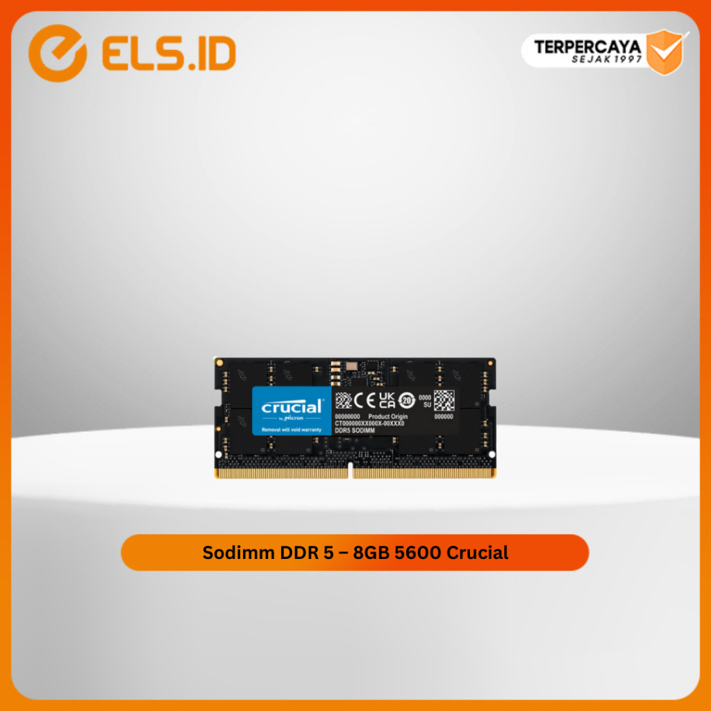 Sodimm DDR 5 – 8GB 5600 Crucial