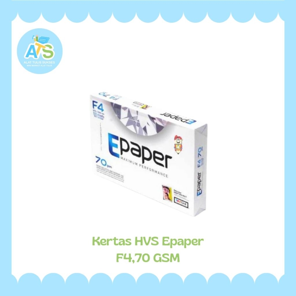 

kertas hvs epaper f4,70 gsm