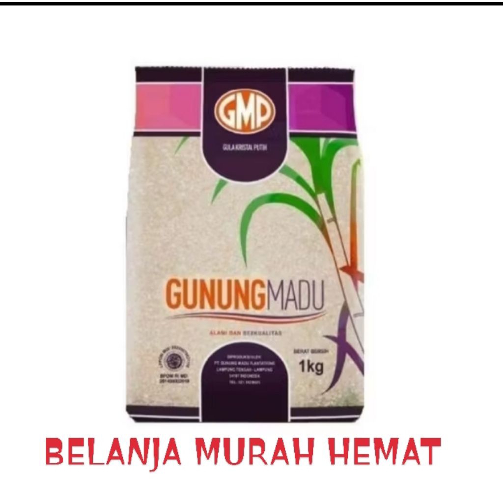GULA GMP 1 KG / GULA KRISTAL GMP 1 KG