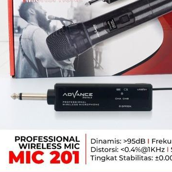 RECEIVER MIC ADVANCE UNTUK TYPE MIC 201