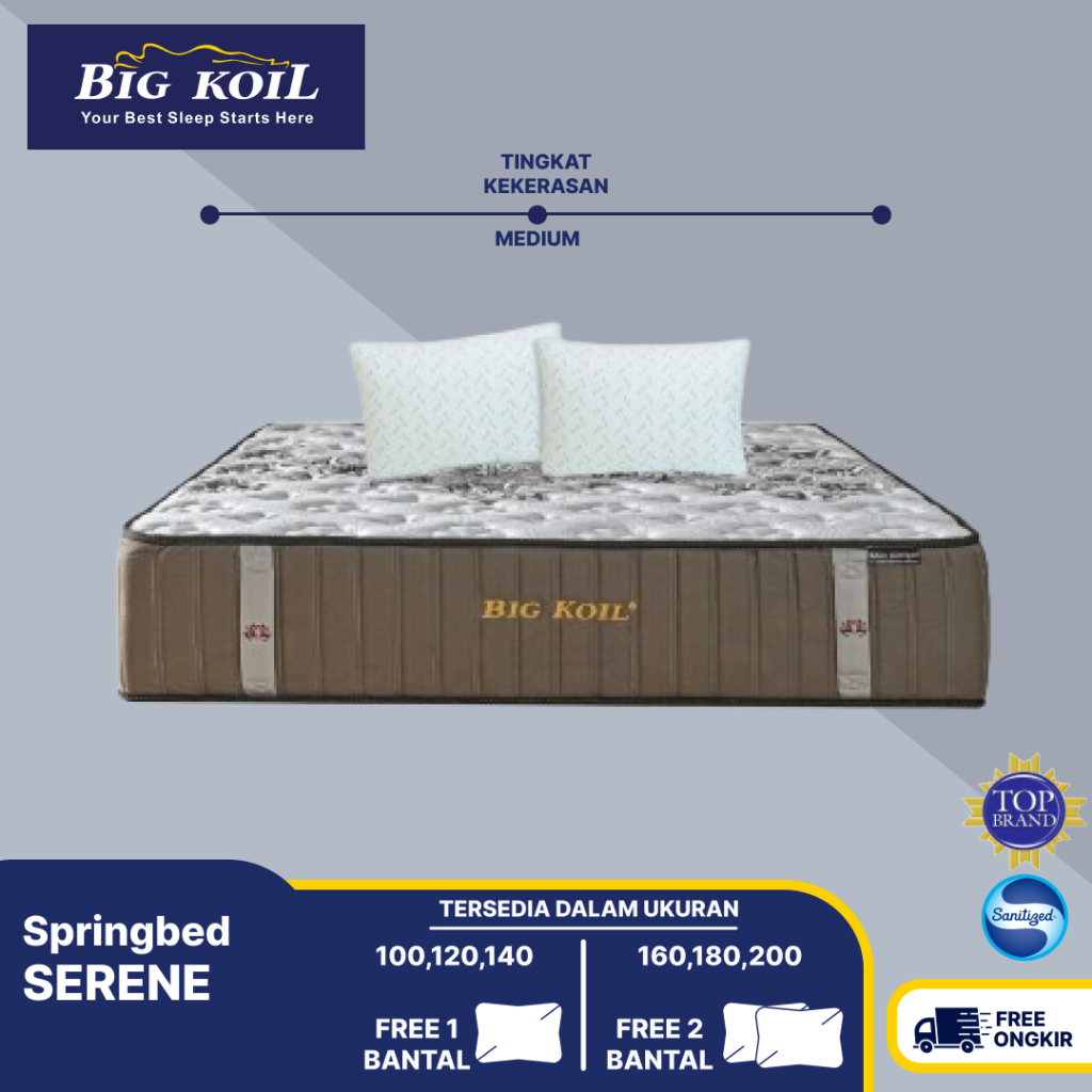 Springbed BigKoil SERENE by Bigland