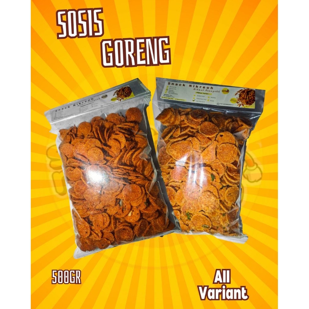 

Snack Sosis Goreng 500g Snack Nikreuh