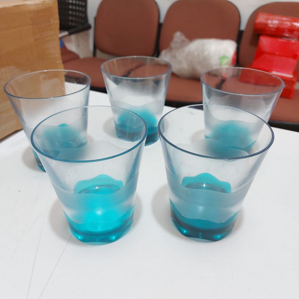 Sheerly Elegant Glass Tosca (5) Tupperware Ori Murah