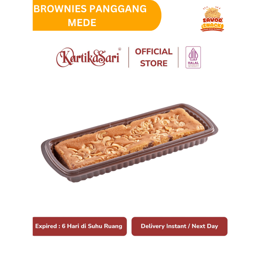 Brownies Bronis Panggang Mede Kartika Sari