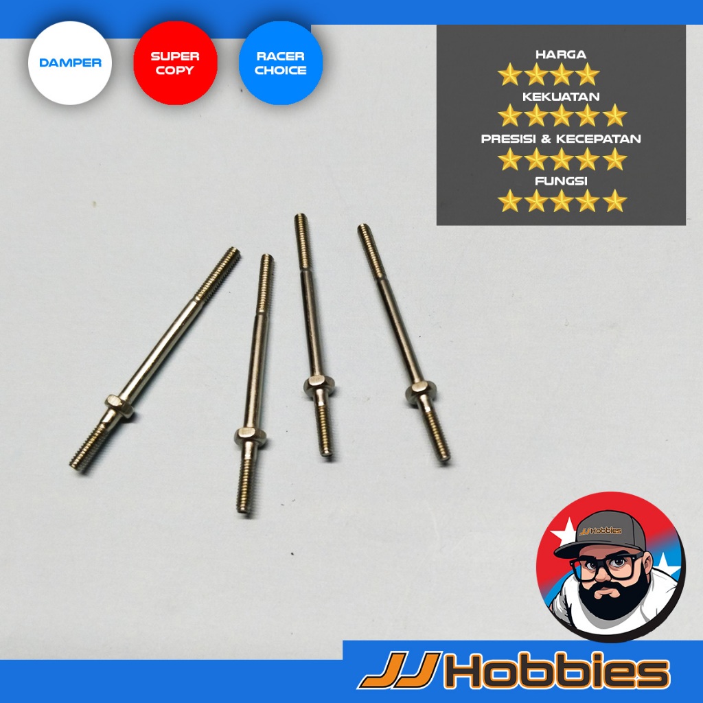 Tamiya 94809 - Tiang AO Super Hard - Tiang AO Sultan - Rep Tamiya