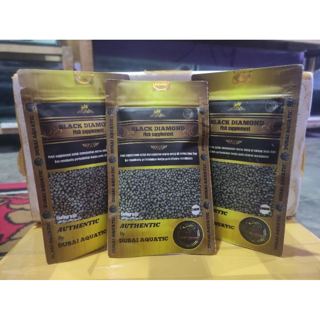 Pelet Black Diamond (2mm)