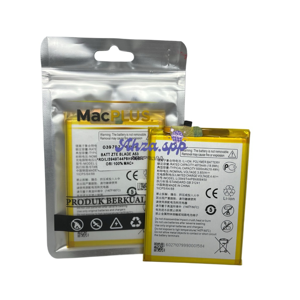 BATRE / BATERAI ZTE BLADE A53 PRO (L13949T44P8H906450)