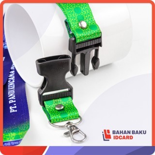 

Cetak tali lanyard desain custom printing sublim ukuran 2,5cm anti luntur