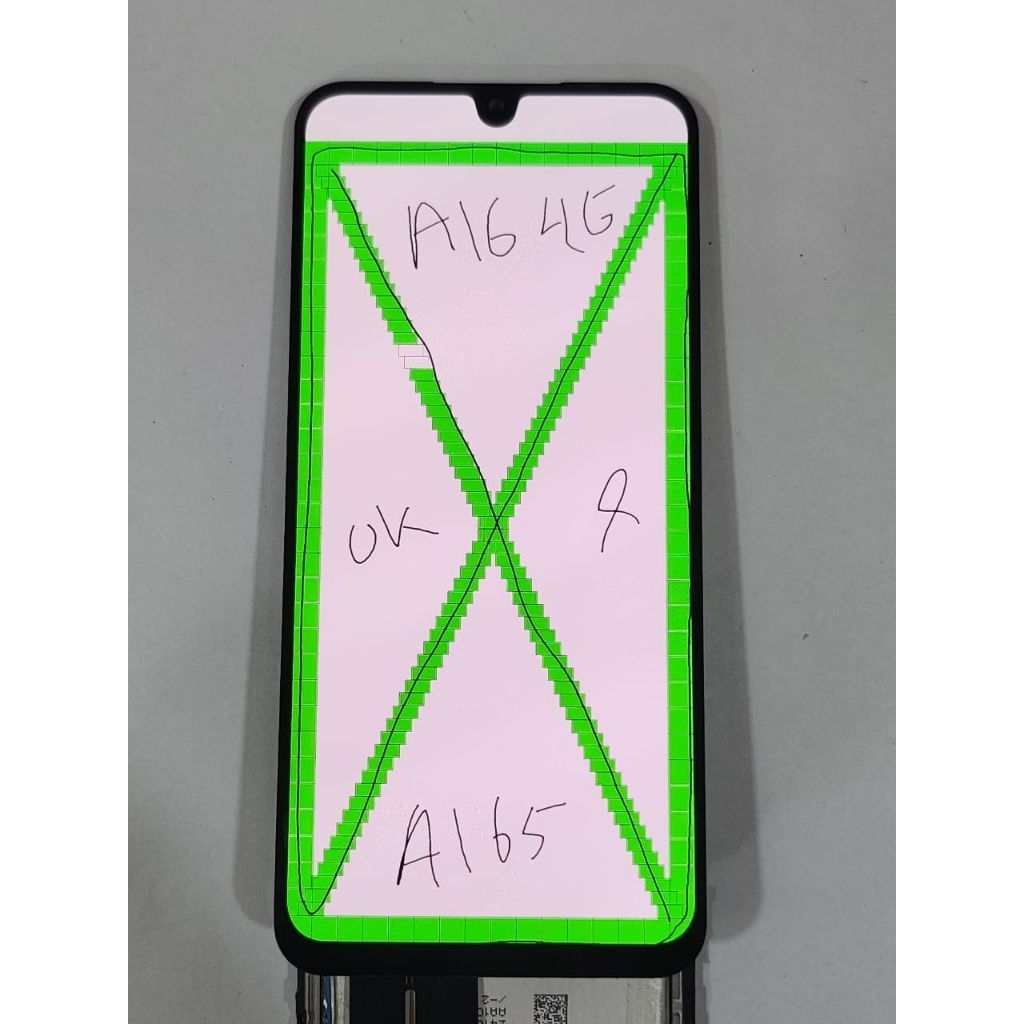 LCD SAMSUNG GALAXY A16 4G - A165 ORIGINAL SECOND COPOTAN