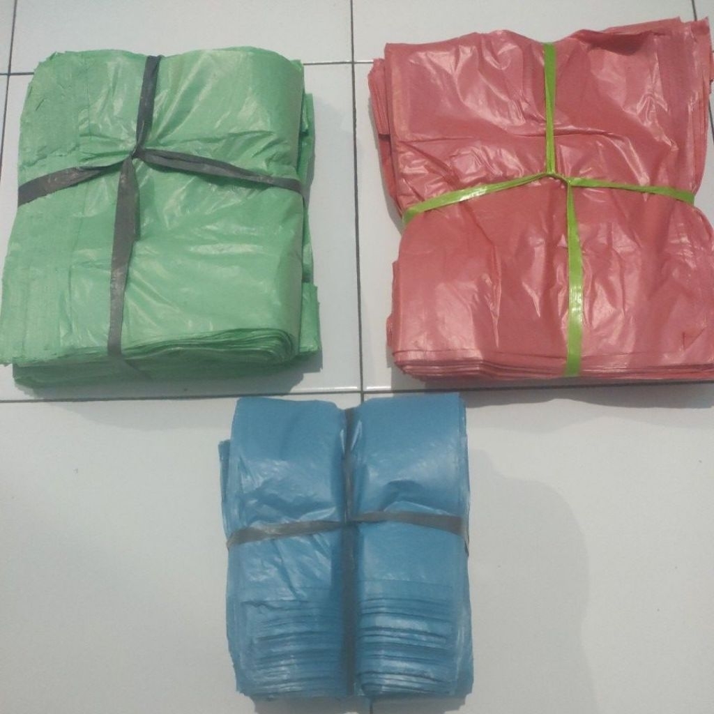 kantong kresek kiloan warna kantong plastik los