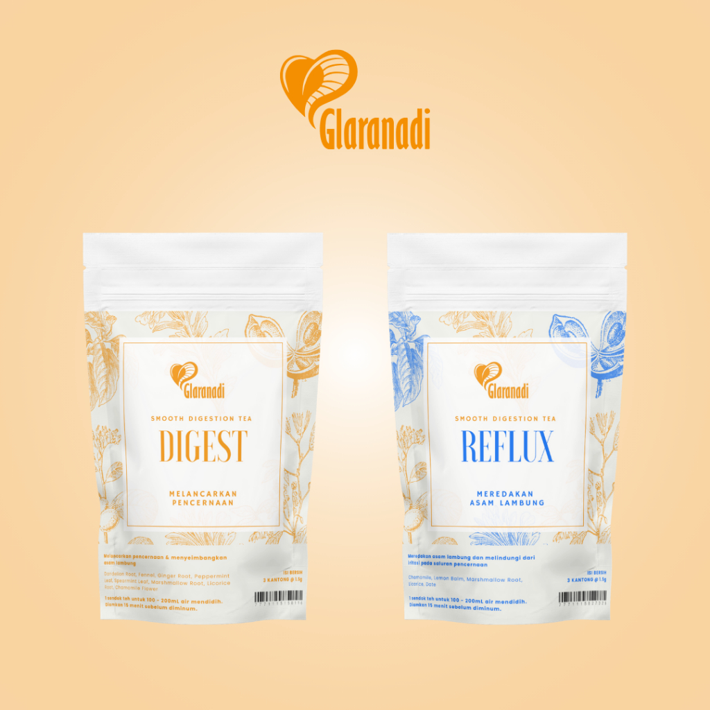 

GLARANADI - Teh Herbal Mengatasi Asam Lambung & Gerd