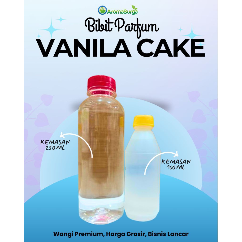 

JUAL BIBIT PARFUM VANILA CAKE ASLI