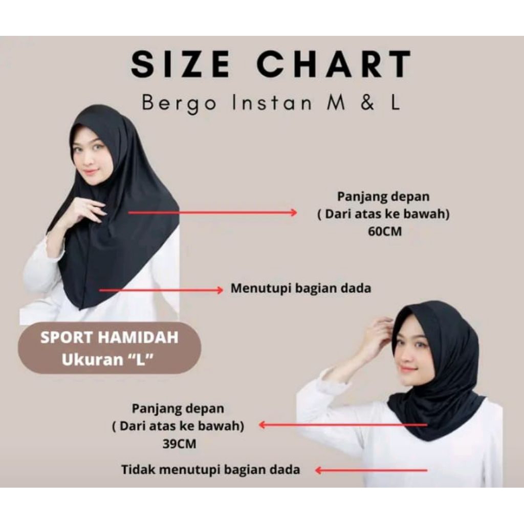 Hijab sport instan/ isi 12 pcs/paket usaha