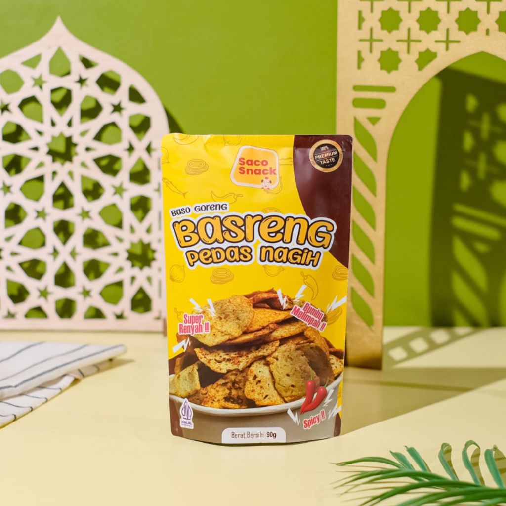 

Basreng Super Duper Renyah / Snack Viral / Basreng Kekinian