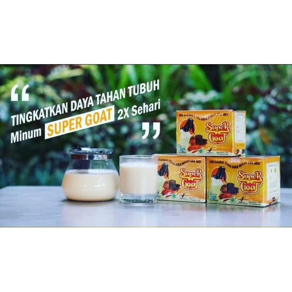 

4 Box Susu Kambing Supergoat premium