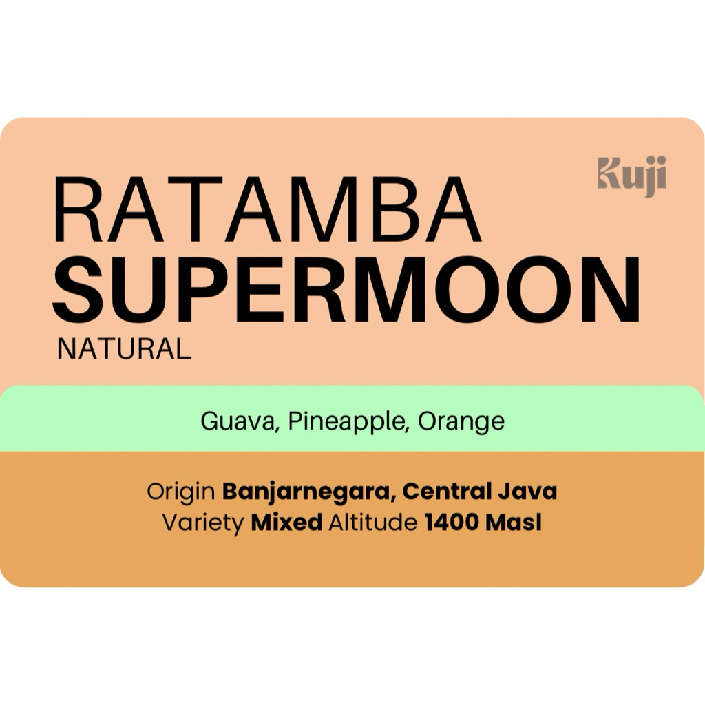 

Biji Kopi Arabika Java Ratamba | Single Origin | 200 Gram