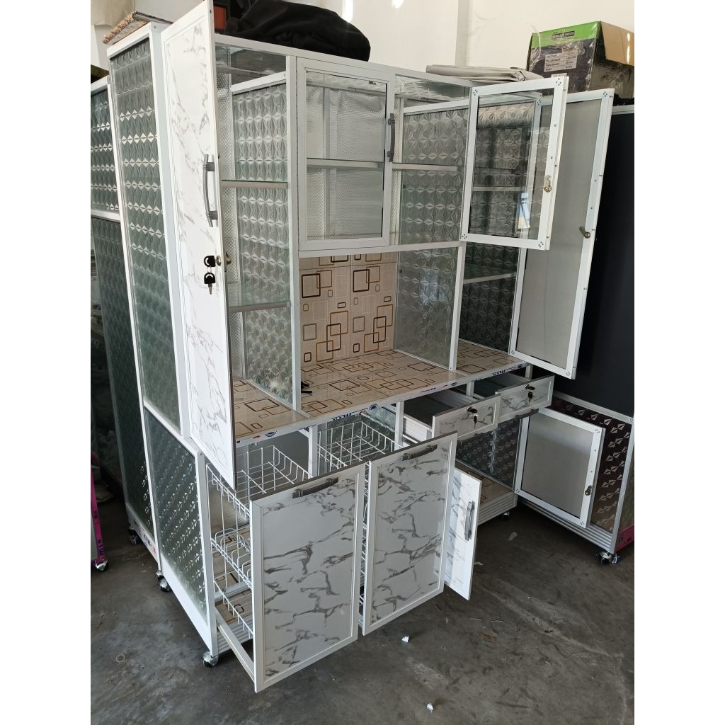 Lemari piring Aluminium
