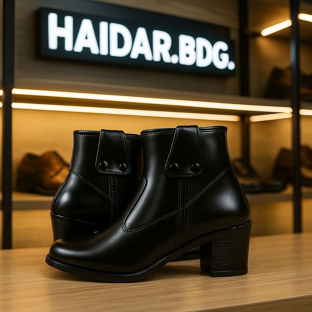 Sepatu PDL Wanita Dinas Polwan Dishub Sepatu Polwan