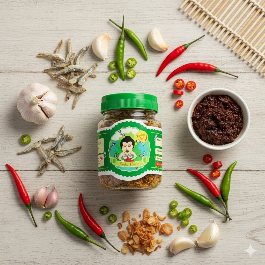 

Sambel Mertua Sambal Teri Pedas Gurih Kriuk / Sambel Ikan Teri Medan Asli Enak Teman Nasi Hangat