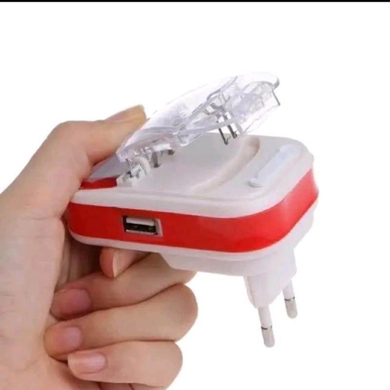 (MGS) Dekstop Lcd Jepit / Dekstop Charger Casan kodok USB Jepit LCD Universal / Charger Jepit Kodok 