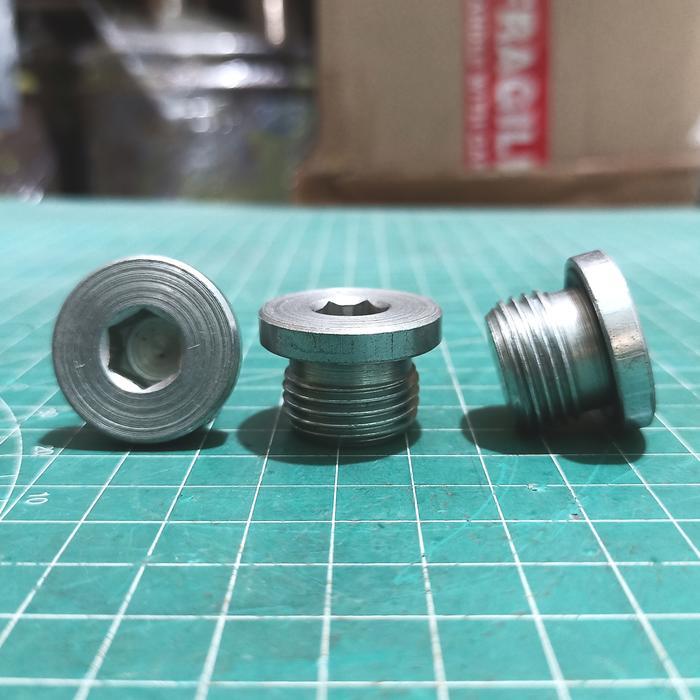 Nepel Plug / Dop Drat Luar 1/2 inch