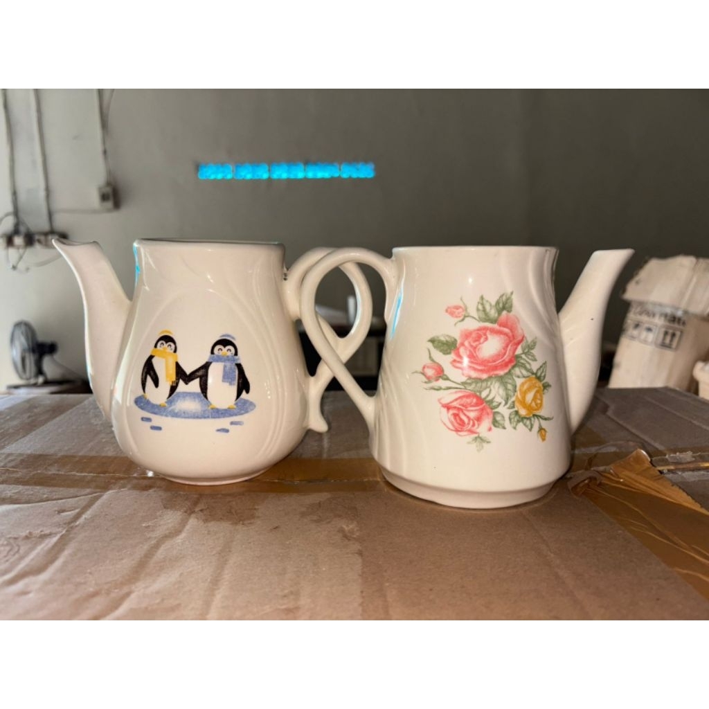 CUCI GUDANG - TEKO KERAMIK MURAH / OBRAL TEKO CANTIK / TEKO UNIK TERMURAH / TEKO TEH