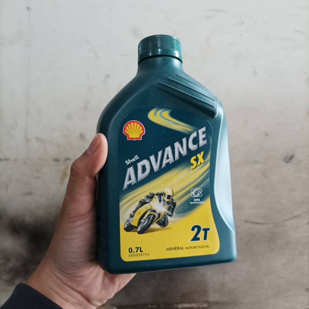 Shell 2T Advance SX Oli Samping Motor 2 Tak