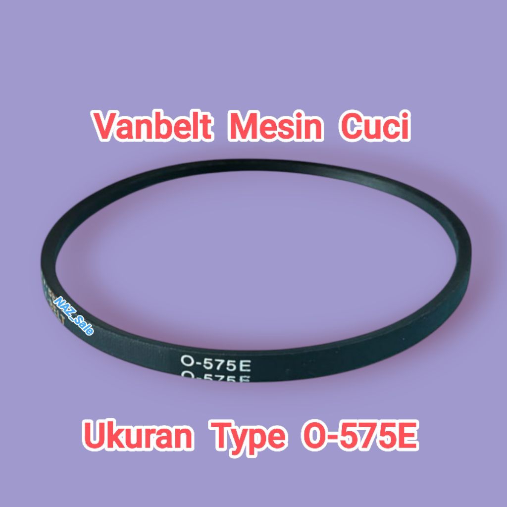 O-575E | Vanbelt Mesin Cuci | V-Belt Mesin Cuci | Belt Mesin Cuci | FanBelt Mesin Cuci O-575E | Vanb