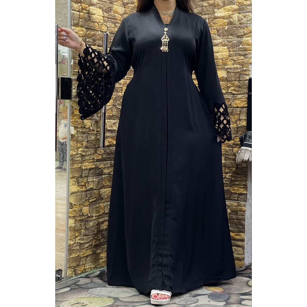 BAJU DRESS MUSLIM ABAYA HARIR ORIGINAL MESIR 406