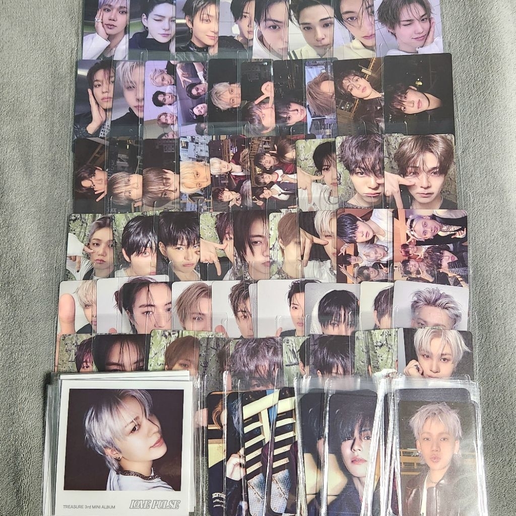 TREASURE Photocard / Photo /POB Benefit [POB PC] - Official From Album Love Pulse 'Paradise' [Photob
