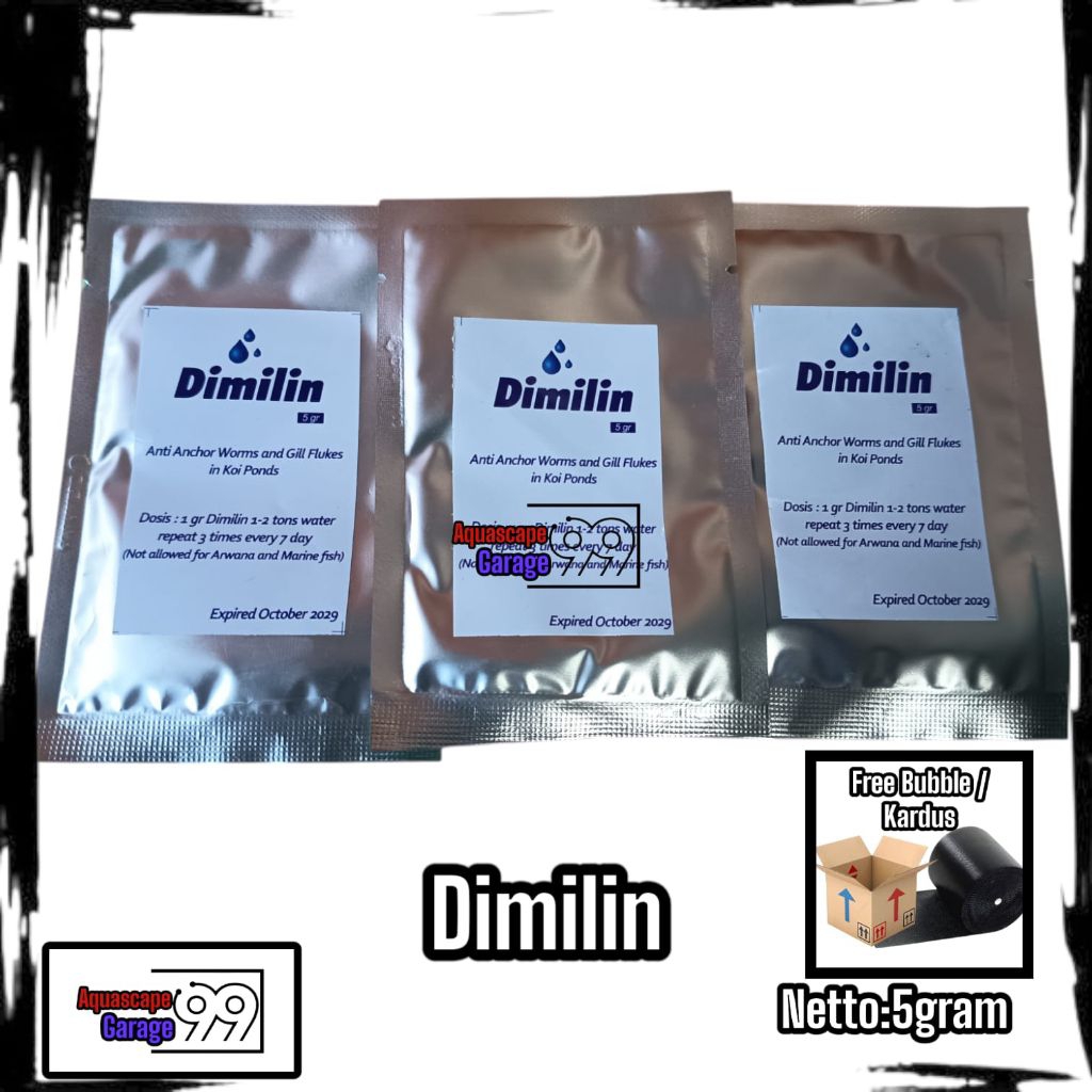 Obat kutu Dimilin / Obat kutu ikan koi / obat kutu ikan / Dimilin / Dimilin kutu koi / kutuclean / o