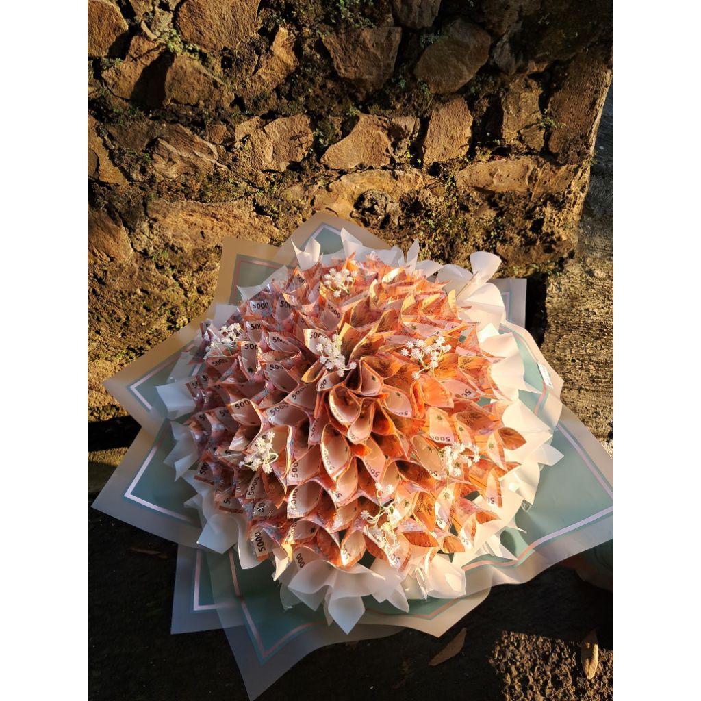 BOUQET MONEY / BUKET UANG 40 LEMBAR // 100 LEMBAR [ BELUM TERMAKSUD UANG ]][[CEK DESKRIPSI]]