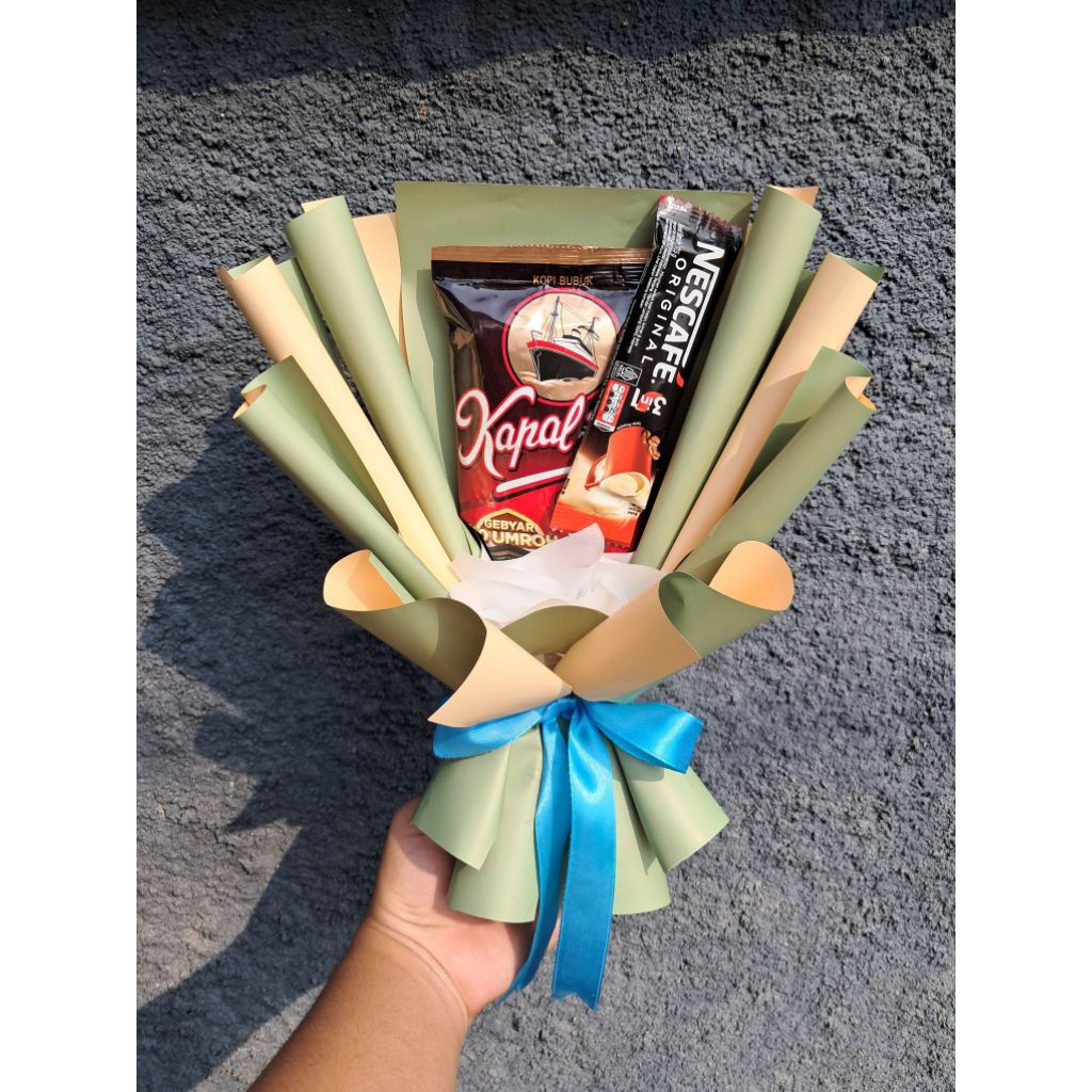 

BOUQUET COFFEE || BUKET KOPI SINGLE [Bisa Diganti Merk Lain]