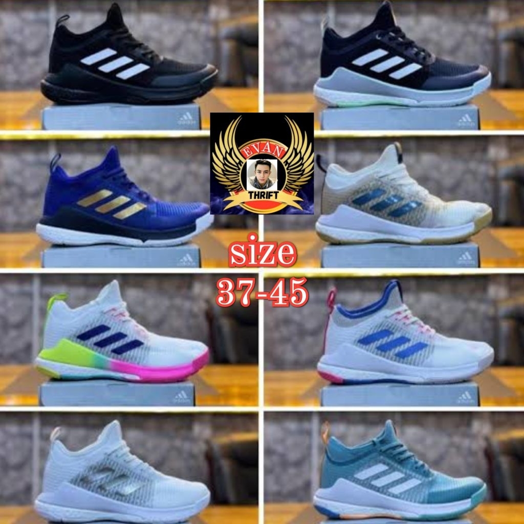 Sepatu Voli Adidas Decit Keras Basket Sepatu Pria Wanita