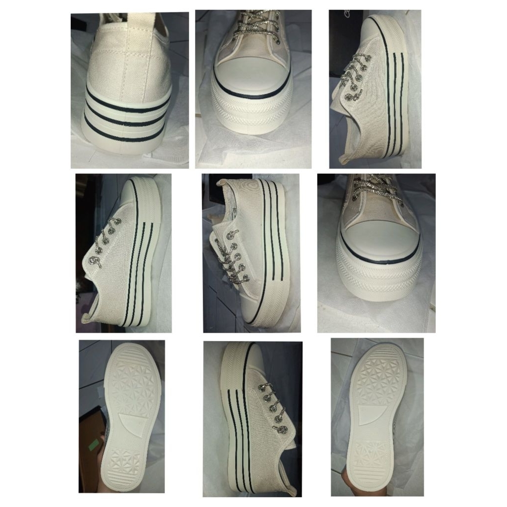 sepatu sneakers wanita Payless Club Culture - Putih - size 41