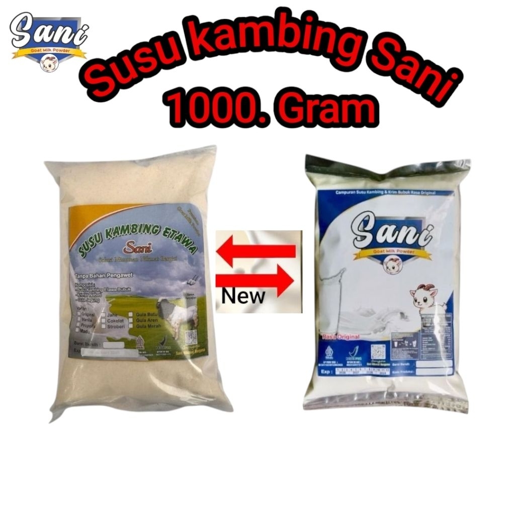 

TERMURAH Susu kambing etawa grade 3 1000g/1kg