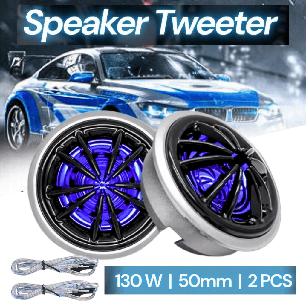 Tiaoping Tweeter Speaker Mobil Full Bass Treble Audio Stereo 130 Watt 4 Ohm 89 dB - TP-066