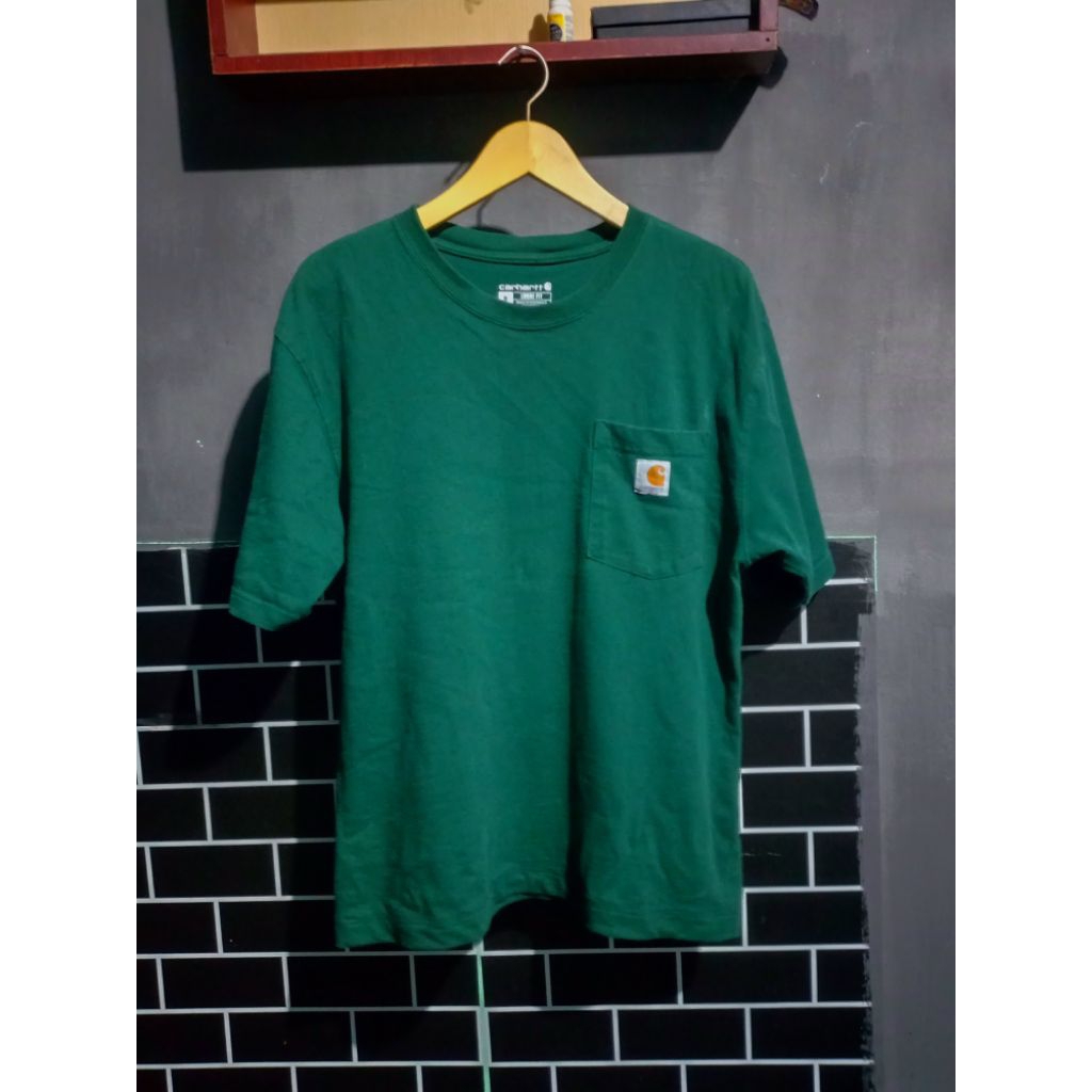 KAOS Carhartt Pocket Green Second Original