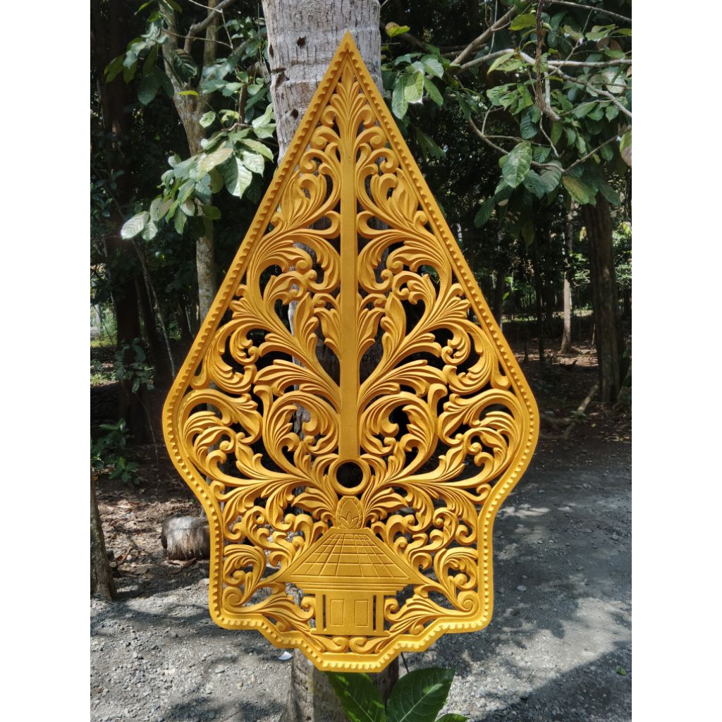 Star+Gunungan wayang dekor bahan spon eva