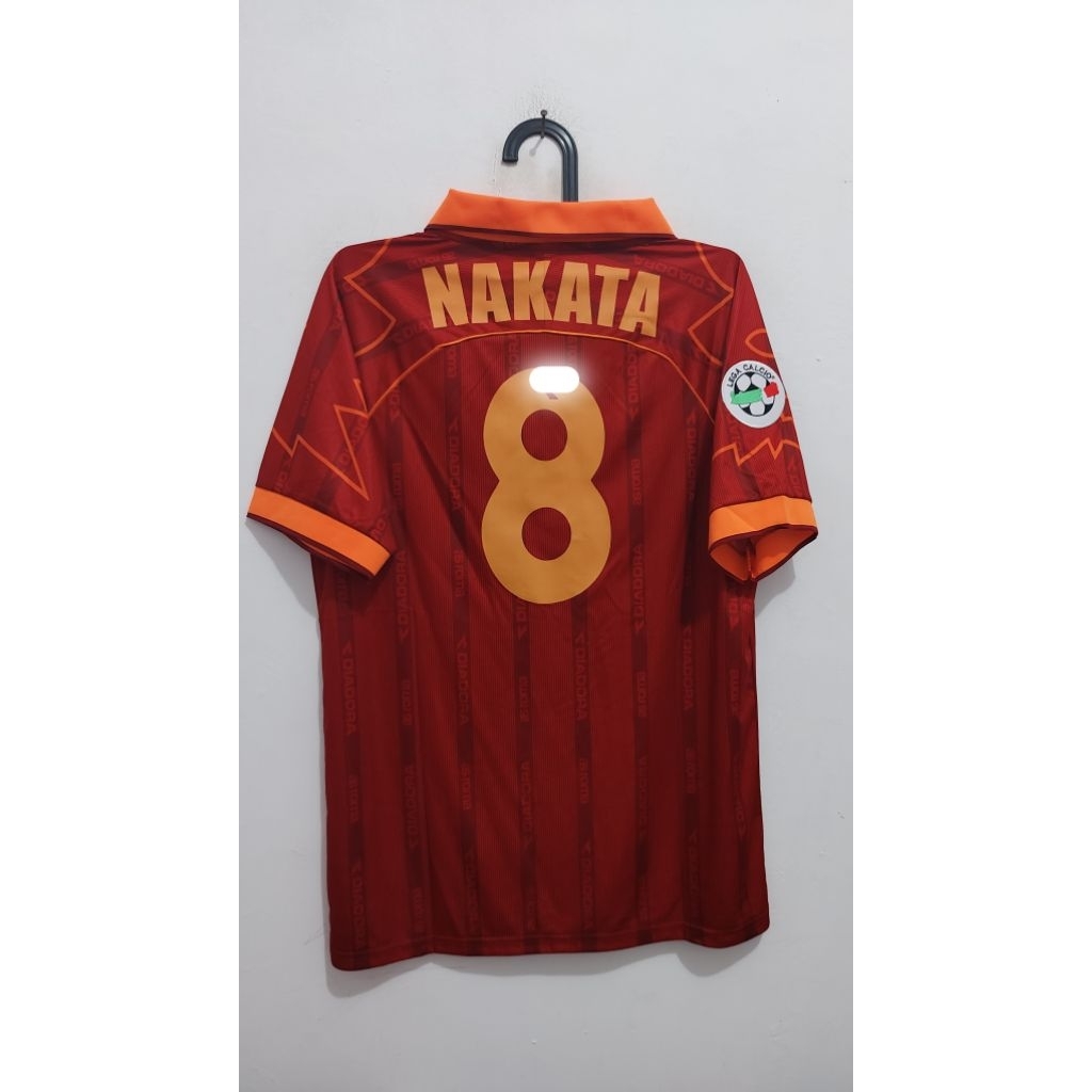 jersey retro As Roma Nakata Size M
