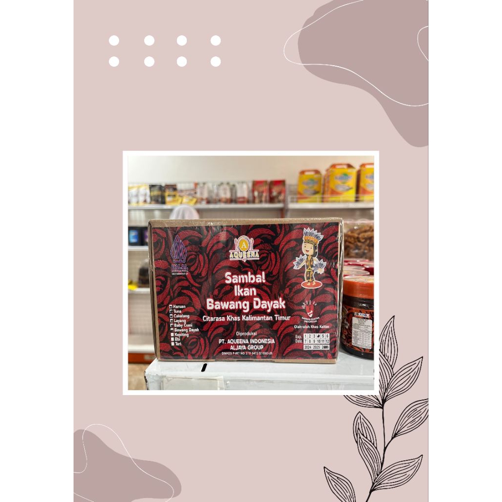 

Sambal Ikan Bawang Dayak Khas Kalimantan Timur – Oleh Oleh Khas Kaltim – Sambal Pedas Gurih