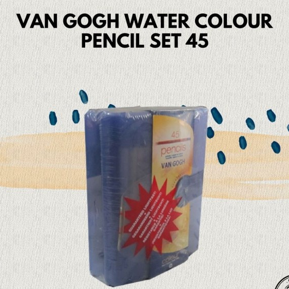 

Van Gogh Water Colour Pencil set 45 Asli dan Original