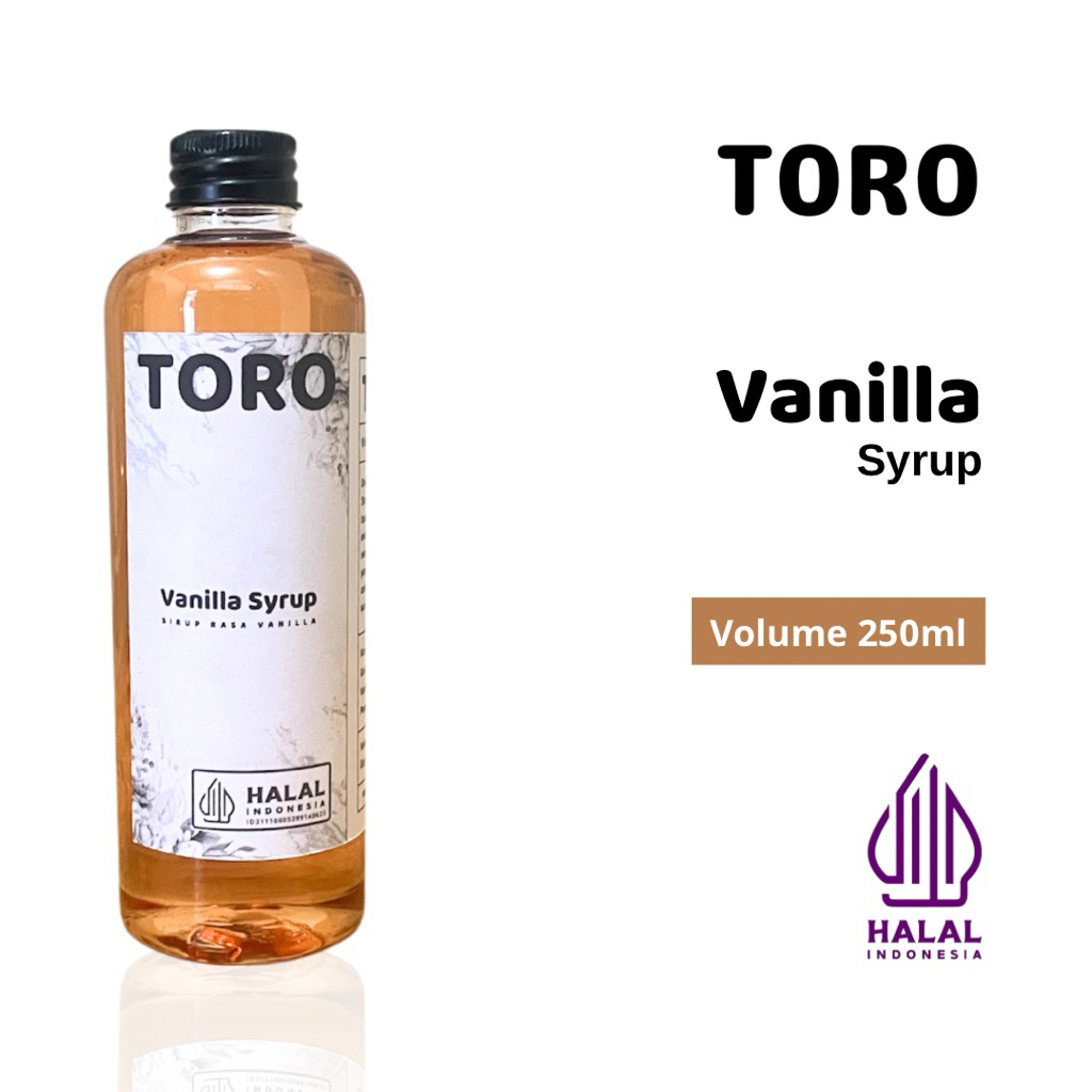 

Vanilla Syrup 250ml | Sirup Rasa Vanilla 250ml