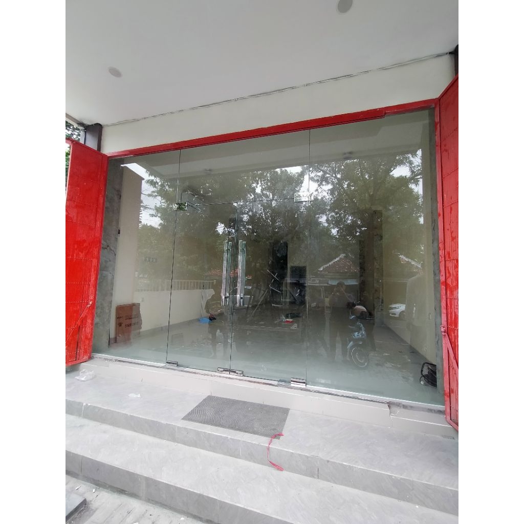 Pintu Fitting Kaca Tempered 12mm