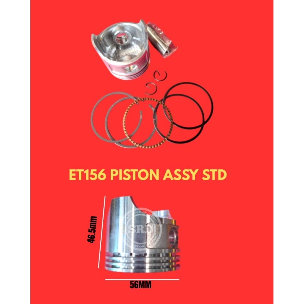 Piston Assy genset et156/1600/1700watt