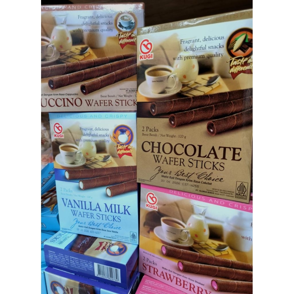 

AINUNSTORE | Astor Kugi box 120gr hajatan jajanan songgong 1 dus isi 24